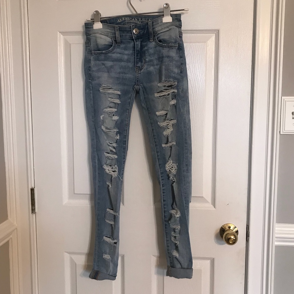 Distressed Jeans